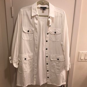 long fifteen twenty trench coat